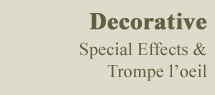 Decorative Special Effects & Trompe l�oeil